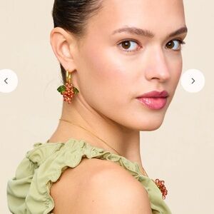 Annele Raspberry / Lavender Jelly Earrings